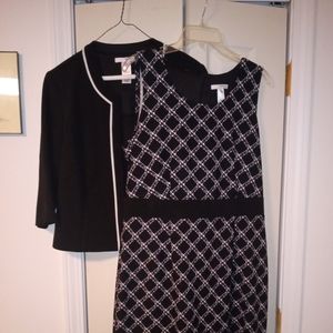 Studio one sleeveless jacket dress size 14